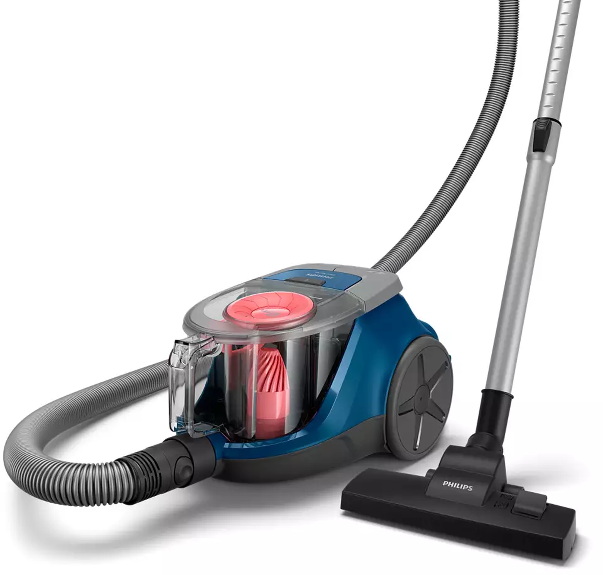 Philips Vacuum cleaner | XB2123/09 | Bagless | Power 850 W | Dust capacity 1.3 L | Dark Blue/Peach